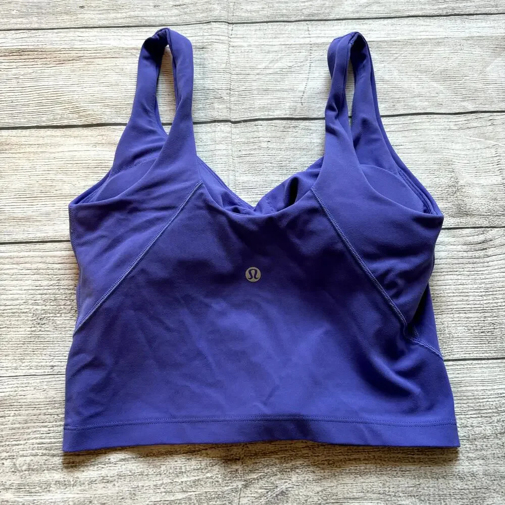 Lululemon Align Tank Top Charged Indigo Women Size 4